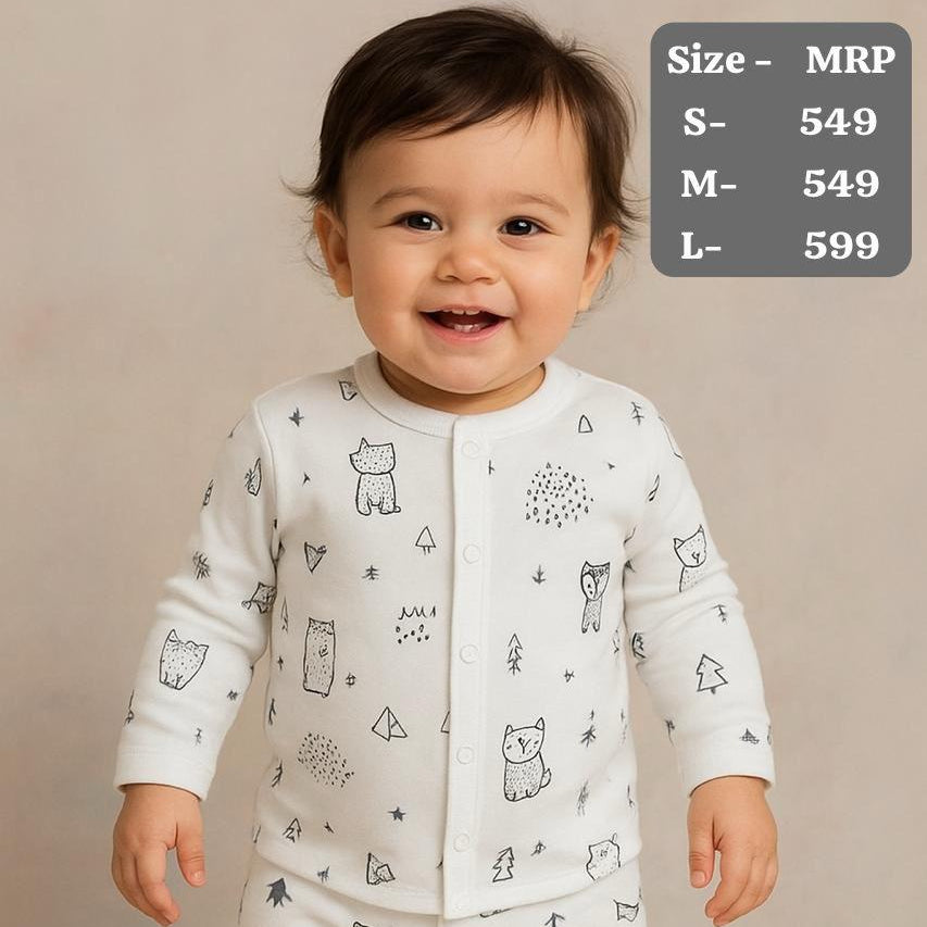 Kids Cry™ Premium Cotton Baby Romper Set