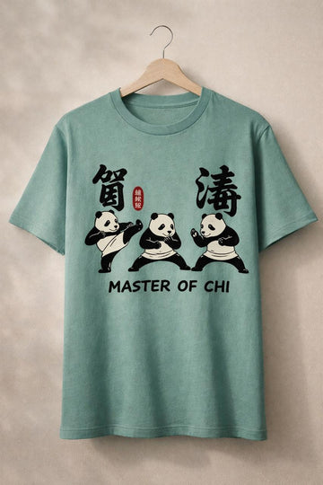 Pure Cotton Printed T-Shirt – Master of Chi Edition